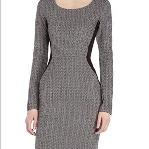 MAISON SCOTCH Speckle Knit Sheath Dress SZ…